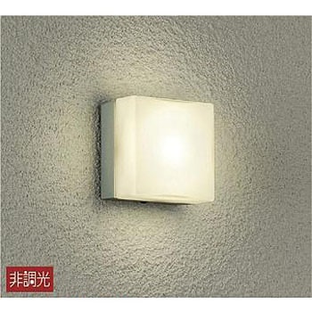 アウトドアライト/玄関灯/シンプル角タイプ/LED交換可能タイプ 非調光