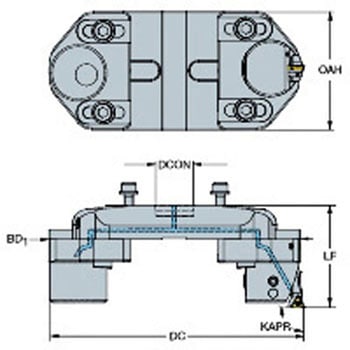 CoroBore(R) 825XL ファインボーリング工具 サンドビック