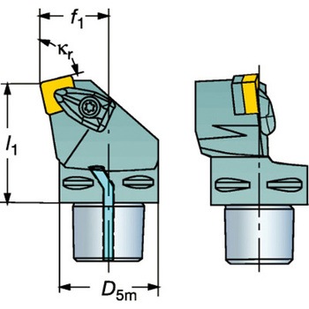 T-Max P 旋削加工用カッティングユニット カップリングサイズC8 サンドビック
