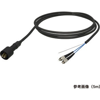 光ファイバーケーブル (マルチモード/LC-FC/防塵防水(片端)/2芯) ダイヤトレンド