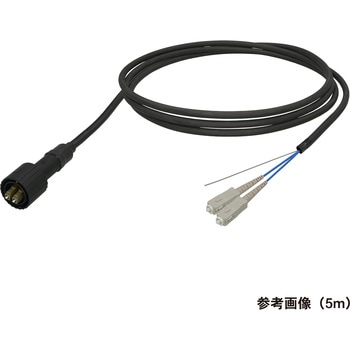 光ファイバーケーブル (マルチモード/LC-SC/防塵防水(片端)/2芯) ダイヤトレンド