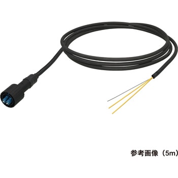 光ファイバーケーブル (シングルモード/LC-コネクタなし/防塵防水(片端)/2芯) ダイヤトレンド