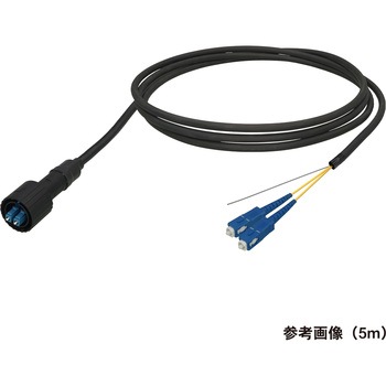 光ファイバーケーブル (シングルモード/LC-SC/防塵防水(片端)/2芯) ダイヤトレンド