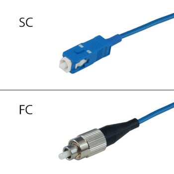 マルチモード光ファイバーケーブル(SC-FC)2芯＜屋外用(補強)LAPシース＞ ダイヤトレンド 【通販モノタロウ】