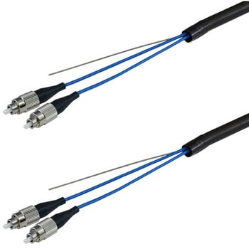 CC-Link IE コントローラネットワーク対応光ファイバーケーブル(FC-FC)2芯 屋外用(補強)LAPシース GI G50/125タイプ ダイヤトレンド