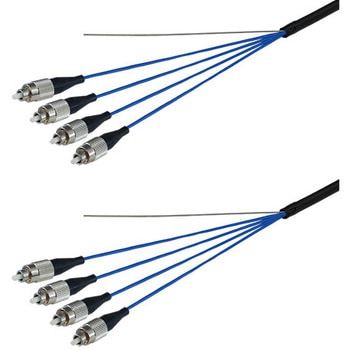 CC-Link IE コントローラネットワーク対応光ファイバーケーブル(FC-FC)4芯 屋外用(補強)LAPシース GI G50/125タイプ ダイヤトレンド