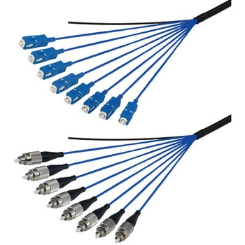 CC-Link IE コントローラネットワーク対応光ファイバーケーブル(SC-FC)8芯 屋外用(補強)LAPシース GI G50/125タイプ ダイヤトレンド