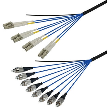 CC-Link IE コントローラネットワーク対応光ファイバーケーブル(LC-FC)8芯 屋外用(補強)LAPシース GI G50/125タイプ ダイヤトレンド