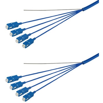 CC-Link IE コントローラネットワーク対応光ファイバーケーブル(SC-SC)4芯 屋内用(補強) GI G50/125タイプ ダイヤトレンド