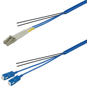 CC-Link IE コントローラネットワーク対応光ファイバーケーブル(LC-SC)2芯 屋内用(補強) GI G50/125タイプ ダイヤトレンド