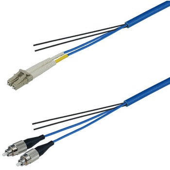 CC-Link IE コントローラネットワーク対応光ファイバーケーブル(LC-FC)2芯 屋内用(補強) GI G50/125タイプ ダイヤトレンド