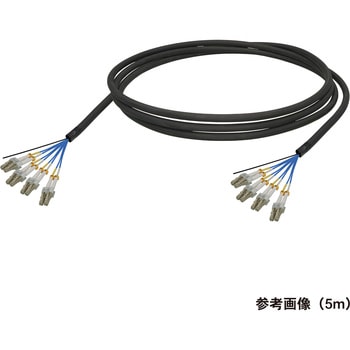 光ファイバーケーブル (マルチモード/LC-LC/屋外用(補強)LAPシース/8芯) ダイヤトレンド