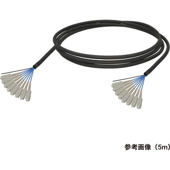 光ファイバーケーブル (マルチモード/SC-SC/屋外用(補強)LAPシース/8芯) ダイヤトレンド