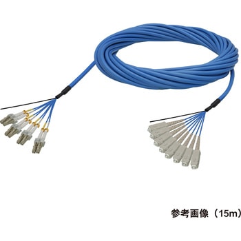 光ファイバーケーブル (マルチモード/LC-SC/屋内用(補強)/8芯) ダイヤトレンド