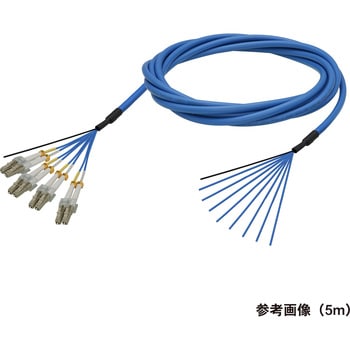光ファイバーケーブル (マルチモード/LC-コネクタなし/屋内用(補強)/8芯) ダイヤトレンド