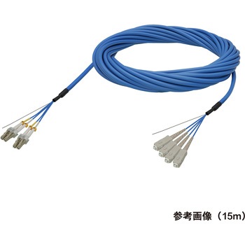 光ファイバーケーブル (マルチモード/LC-SC/屋内用(補強)/4芯) ダイヤトレンド