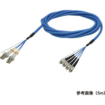 光ファイバーケーブル (マルチモード/LC-FC/屋内用(補強)/4芯) ダイヤトレンド