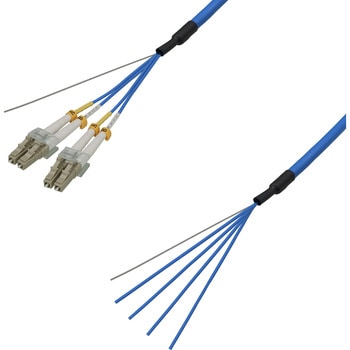 光ファイバーケーブル (マルチモード/LC-コネクタなし/屋内用(補強)/4芯) ダイヤトレンド