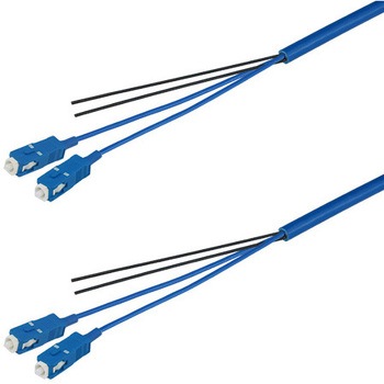 DFC-MMSCSC-RMT21(1M) 光ファイバーケーブル (マルチモード/SC-SC/屋内用(補強)/2芯) ダイヤトレンド 63767437