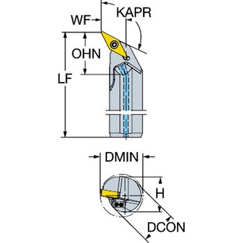 CoroTurn(R) 107 旋削加工用ボーリングバイト サンドビック