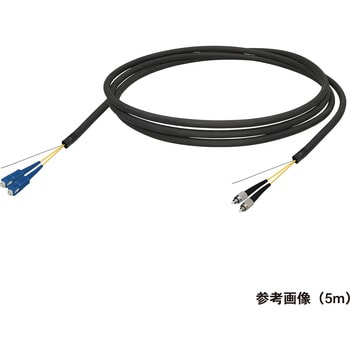 光ファイバーケーブル (シングルモード/SC-FC/屋外用(補強)LAPシース/2芯) ダイヤトレンド