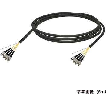 光ファイバーケーブル (シングルモード/FC-FC/屋外用(補強)LAPシース/4芯) ダイヤトレンド