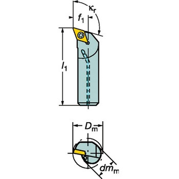 CoroTurn(R) 107 旋削加工用ボーリングバイト サンドビック
