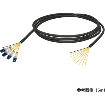 光ファイバーケーブル (シングルモード/LC-コネクタなし/屋外用(補強)LAPシース/8芯) ダイヤトレンド