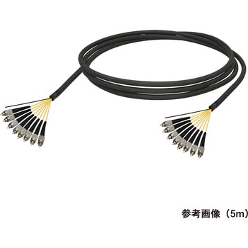 光ファイバーケーブル (シングルモード/FC-FC/屋外用(補強)LAPシース/8芯) ダイヤトレンド