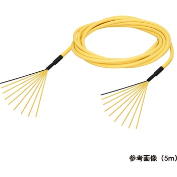 光ファイバーケーブル (シングルモード/両端コネクタなし/屋内用(補強)/8芯) ダイヤトレンド