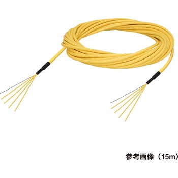 光ファイバーケーブル (シングルモード/両端コネクタなし/屋内用(補強)/4芯) ダイヤトレンド