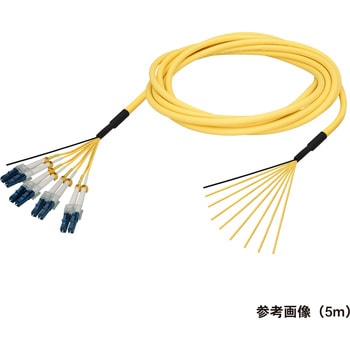 光ファイバーケーブル (シングルモード/LC-コネクタなし/屋内用(補強)/8芯) ダイヤトレンド