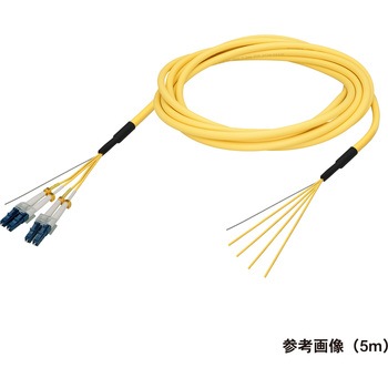 光ファイバーケーブル (シングルモード/LC-コネクタなし/屋内用(補強)/4芯) ダイヤトレンド
