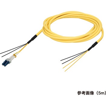 光ファイバーケーブル (シングルモード/LC-コネクタなし/屋内用(補強)/2芯) ダイヤトレンド