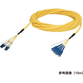 光ファイバーケーブル (シングルモード/LC-SC/屋内用(補強)/4芯) ダイヤトレンド