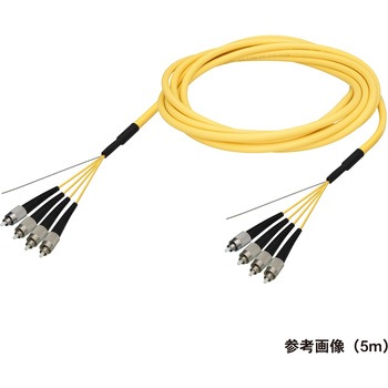 光ファイバーケーブル (シングルモード/FC-FC/屋内用(補強)/4芯) ダイヤトレンド