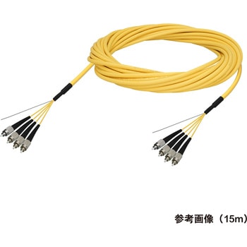 光ファイバーケーブル (シングルモード/FC-FC/屋内用(補強)/4芯) ダイヤトレンド