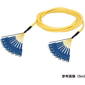 光ファイバーケーブル (シングルモード/SC-SC/屋内用(補強)/8芯) ダイヤトレンド