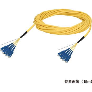 光ファイバーケーブル (シングルモード/SC-SC/屋内用(補強)/4芯) ダイヤトレンド