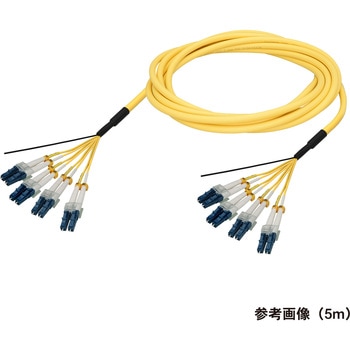 光ファイバーケーブル (シングルモード/LC-LC/屋内用(補強)/8芯) ダイヤトレンド