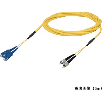 光ファイバーケーブル (シングルモード/SC-FC/屋内用 可動/2芯) ダイヤトレンド