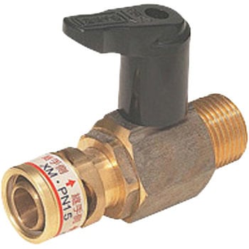 バルブ付アダプター おねじ 未来工業