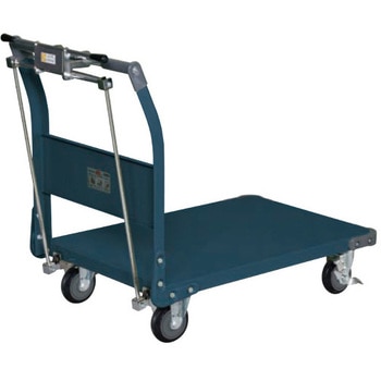 特製四輪車(400KGタイプ/ハンドブレーキ付) サカエ