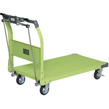 特製四輪車(400KGタイプ/ハンドブレーキ付) サカエ