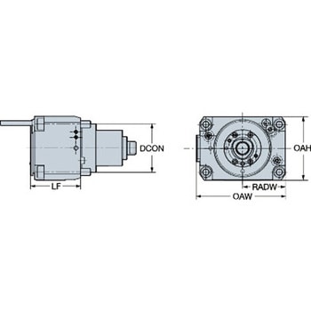 回転工具ホルダ 中村留精密工業 サンドビック