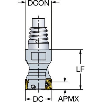 CoroMill(R) 490 肩削り加工用ヘッド - サンドビック