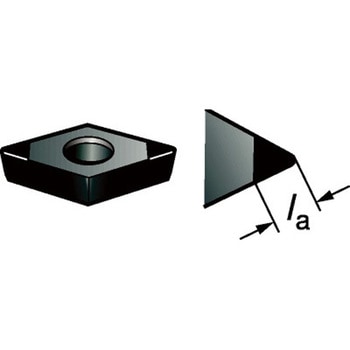 55°菱形ポジチップ CoroTurn107 7025 サンドビック