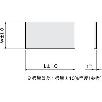 POPC-300-500-1 ポリカーボネート板 (透明) 1枚 岩田製作所 【通販