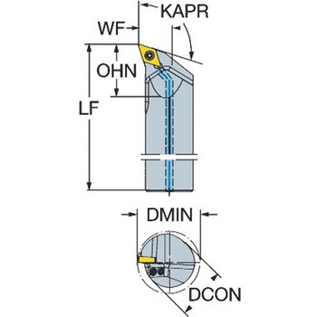 CoroTurn(R) 107 旋削加工用ボーリングバイト サンドビック