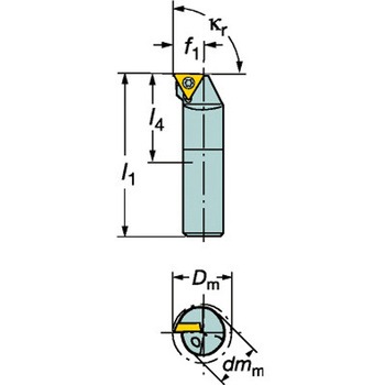 CoroTurn(R) 111 旋削加工用超硬ボーリングバイト サンドビック